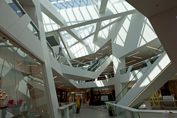 Westside-Einkaufscenter innen (Libeskind 2008)